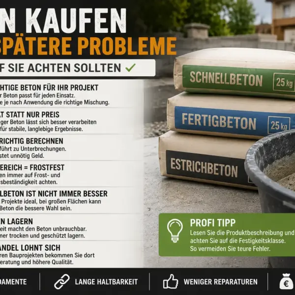 Beton kaufen