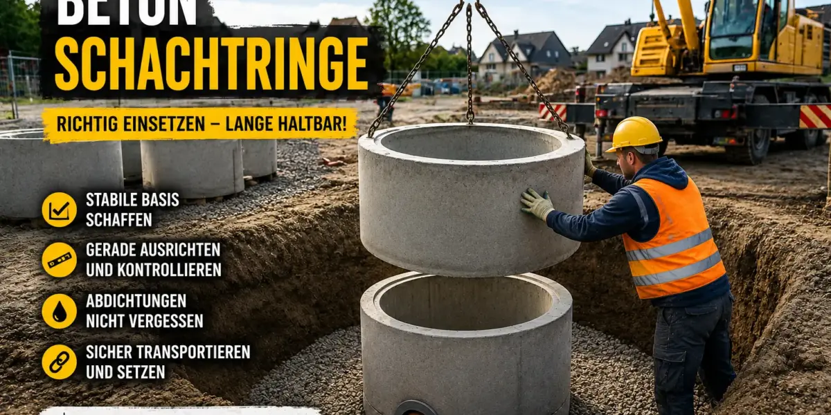 beton schachtringe