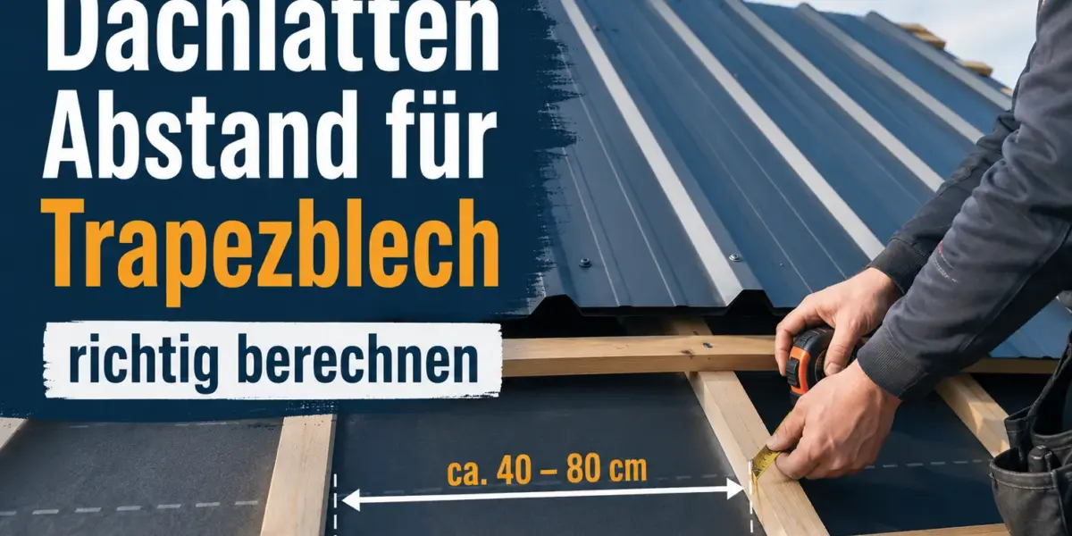 Dachlatten Abstand