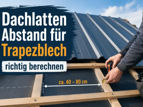 Dachlatten Abstand