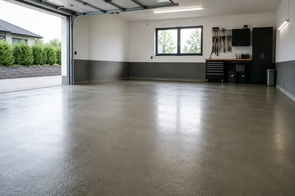 Professioneller Beton Estrich Boden