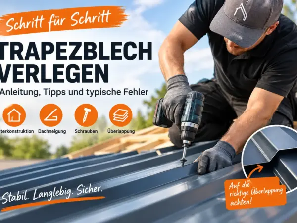 Trapezblech verlegen